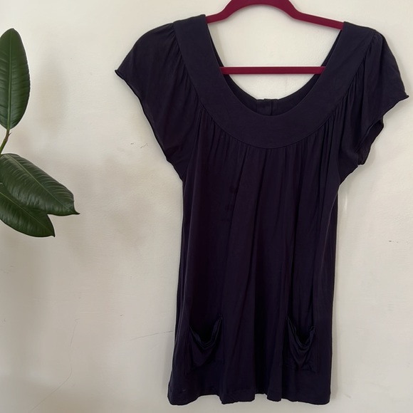 Joe’s Jeans cap sleeve top - Picture 1 of 11